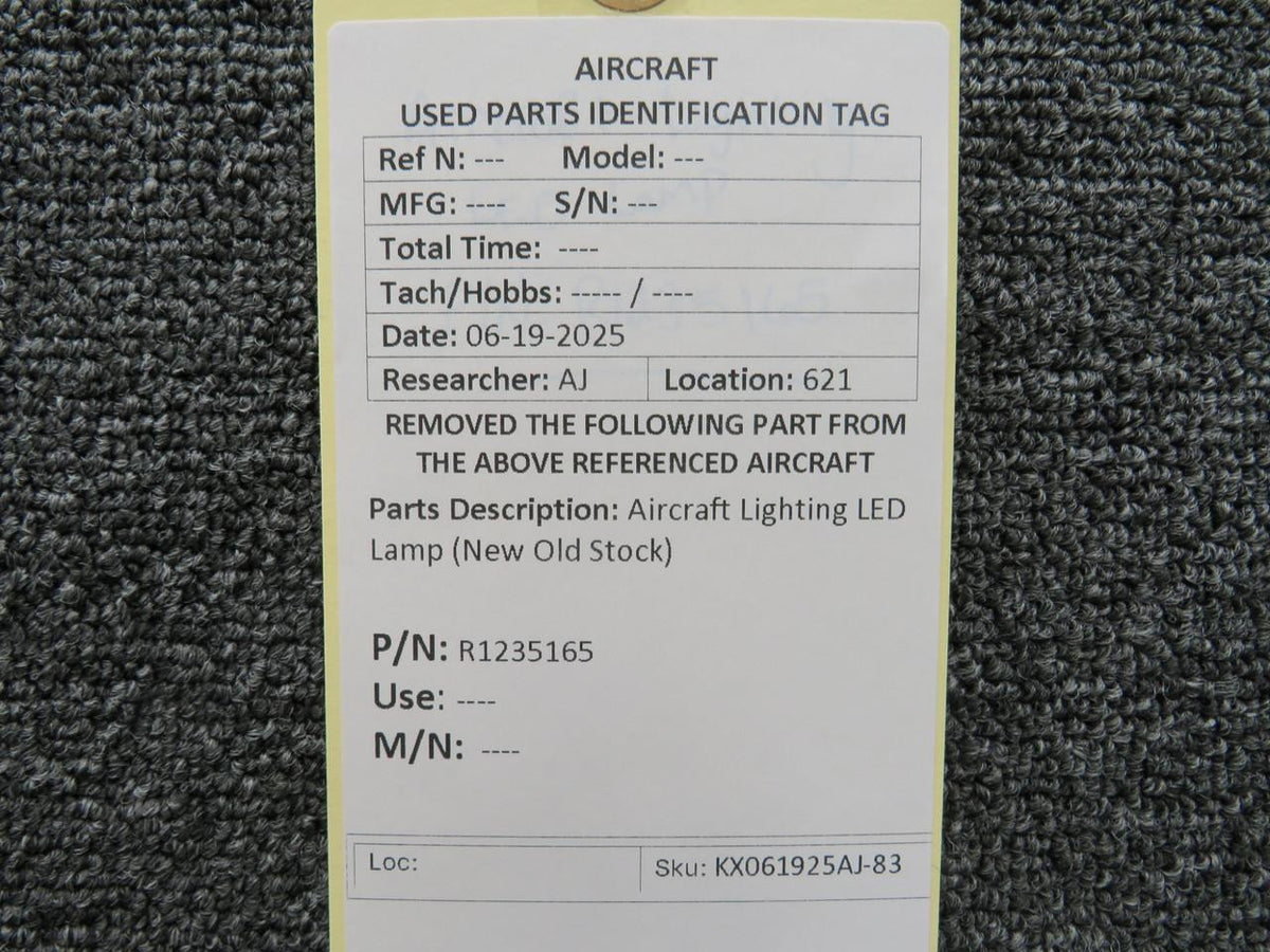 Aircraft Lighting International  R1235165 Aircraft Lighting LED Lamp (New Old Stock)