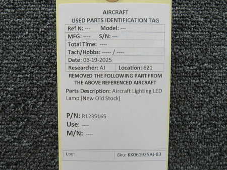 Aircraft Lighting International  R1235165 Aircraft Lighting LED Lamp (New Old Stock)
