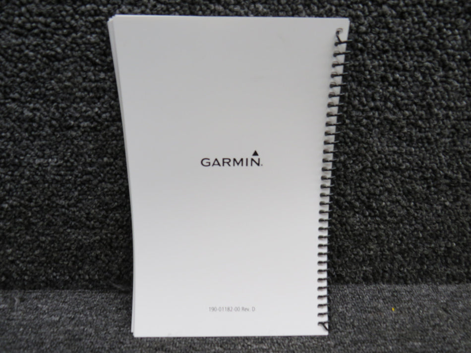 190-01182-00 Garmin GTR-225-225A-225B Pilot’s Guide (Rev: D)