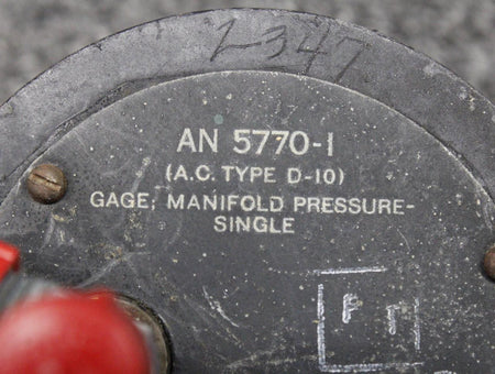 Ranco 31853 (Alt: AN5770-1) Ranco Inc Manifold Pressure Indicator
