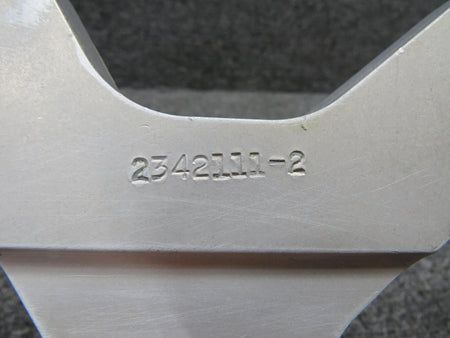 LearJet 2342111-2 Learjet Actuator Bracket with Maintenance Release Tag