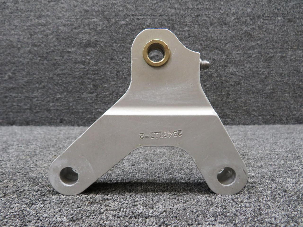 LearJet 2342111-2 Learjet Actuator Bracket with Maintenance Release Tag