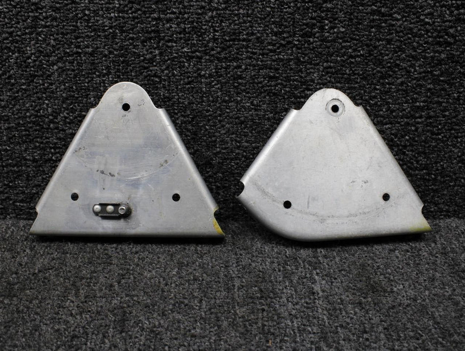 Piper Aircraft Parts 65633-000, 65635-000 Piper PA28-235 Stabilator Trim Wheel Bracket Assembly