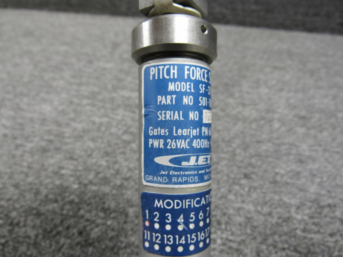 Jet 501-1076-01 (Alt: 6600162-1) J.E.T SF-373A Pitch Force Sensor w Mods, 26V