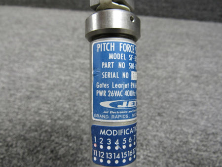 Jet 501-1076-01 (Alt: 6600162-1) J.E.T SF-373A Pitch Force Sensor w Mods, 26V