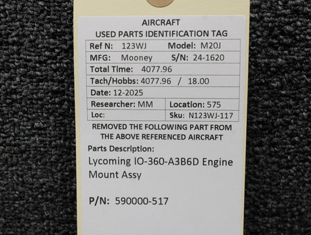 N123WJ-117KW