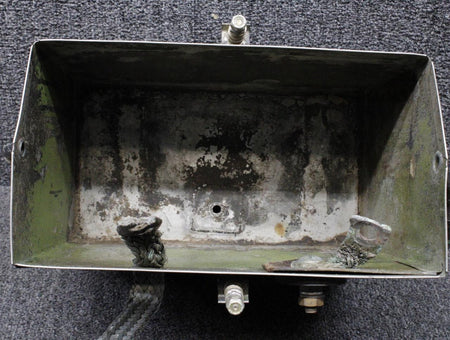 Piper Aircraft Parts 63888-000 Piper PA28-235 Battery Box (No Lid, Repaired)