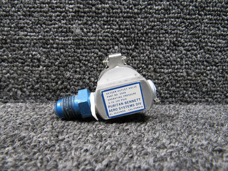 Puritan-Bennett Z908 Puritan-Bennett Oxygen Outlet Valve, 5-100 Psig