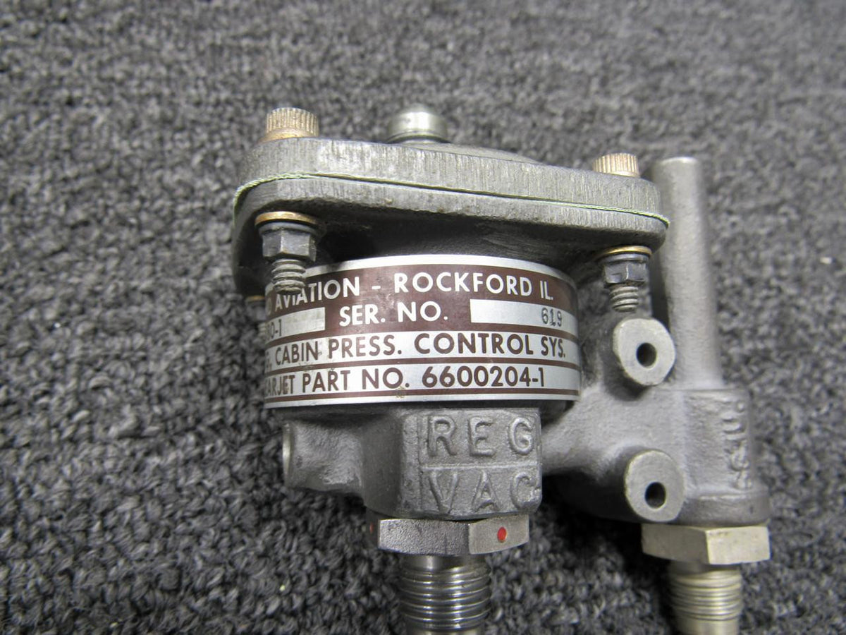 Sundstrand 24180-1 (Alt: 6600204-1) Sundstrand Cabin Pressure Regulator Valve Assembly