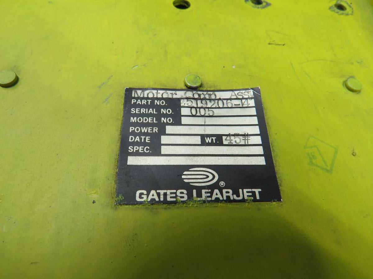 LearJet 2519206-14 (Alt: 2519208-18) LearJet 24E Motor and Compressor Panel Assembly