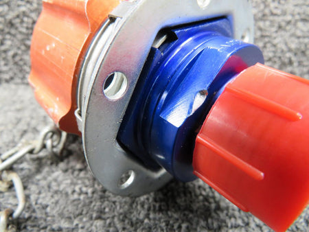 LearJet T8015519-S4-8D, 155-S7-8D LearJet 24E Hyd Pressure Coupling Half with Dust Cap
