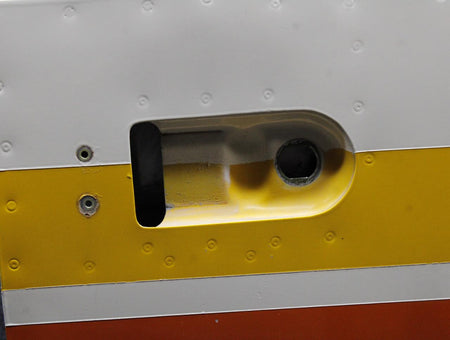 Piper Aircraft Parts 66652-000 Piper PA28-235 Cabin Door Structure (Less Window, Latches, Hinges)