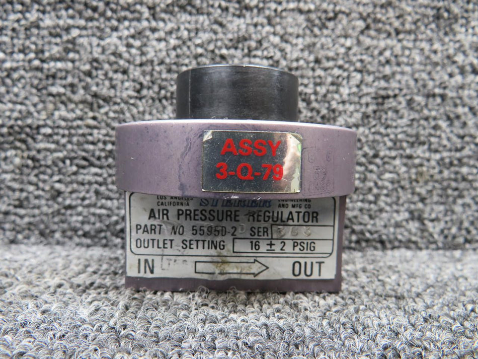 Sterer 55950-2 Sterer Air Pressure Regulator with Green Repairable Tag (Core)