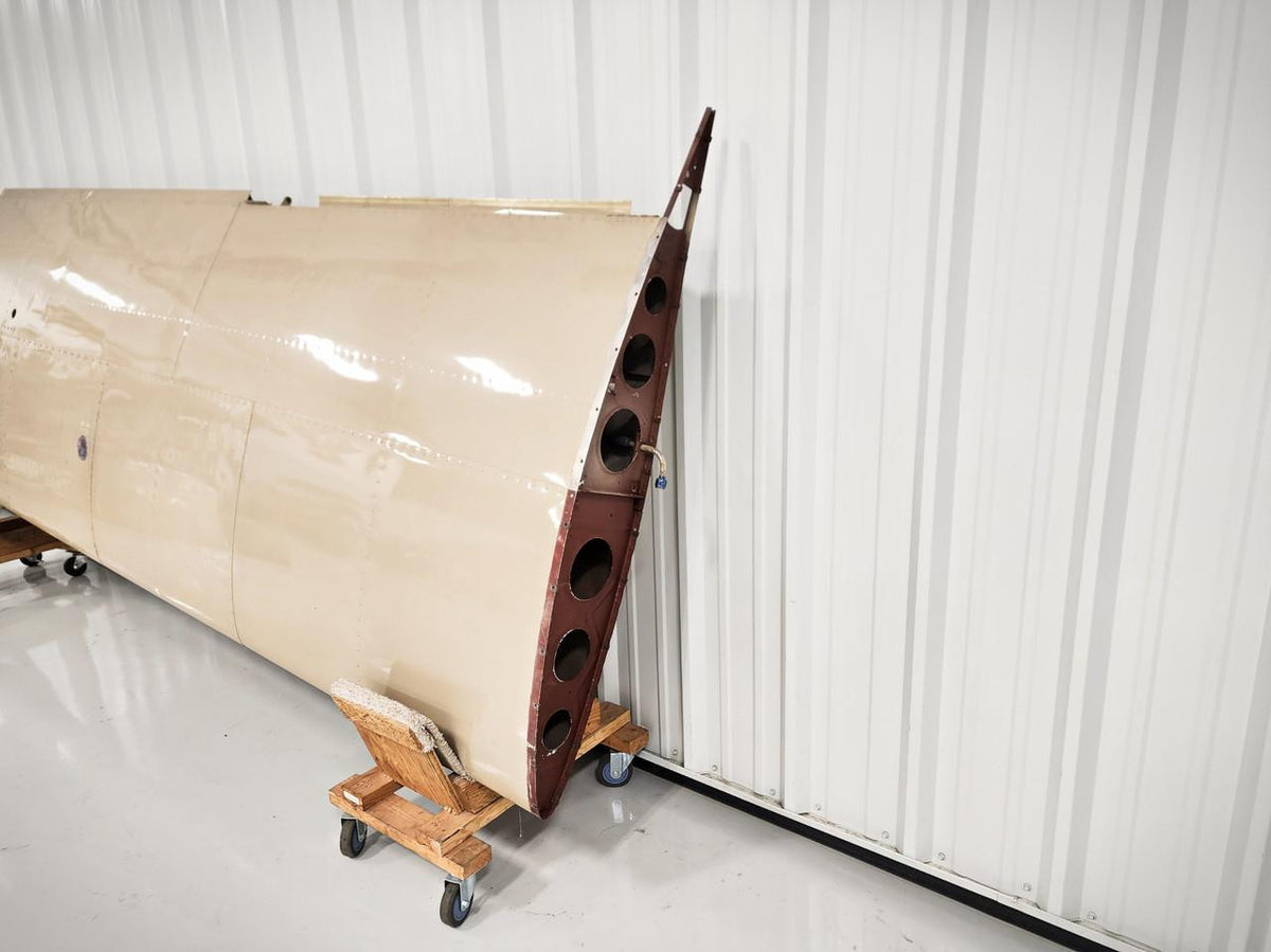 Piper Aircraft Parts 66601-002 (Spar: 62070-008) Piper PA28-235 Wing Structure Assembly LH