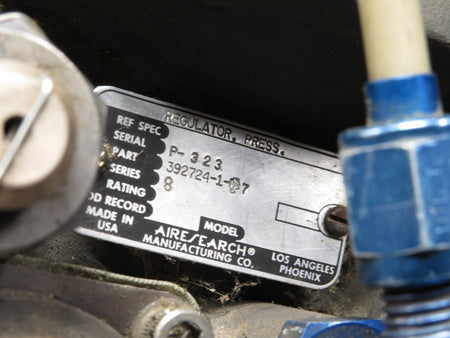 Airesearch 392724-1-7 Airerearch Pressure Regulator