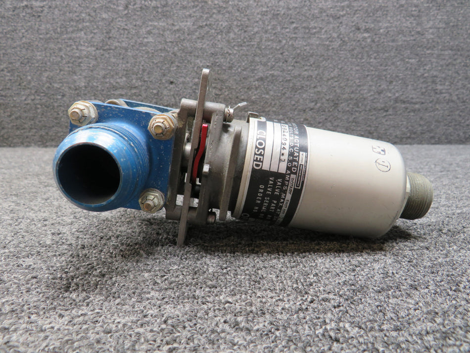 240755 (Alt: 9914094-1) Whittaker Actuated Motor Shutoff Valve w Tag (Core)