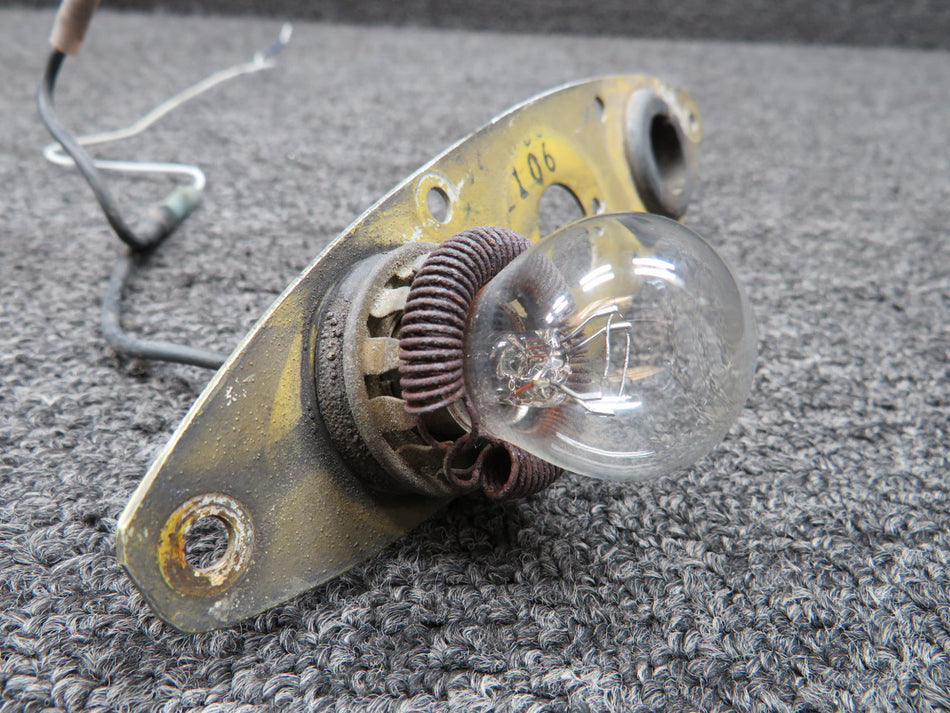 2488502-25 LearJet 35A Strobe Light Plate Assembly (Incomplete Assembly)