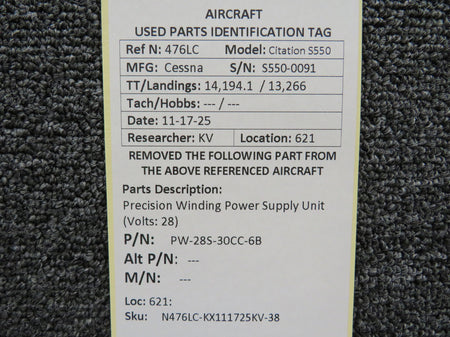 N476LC-KX111725KV-38JL