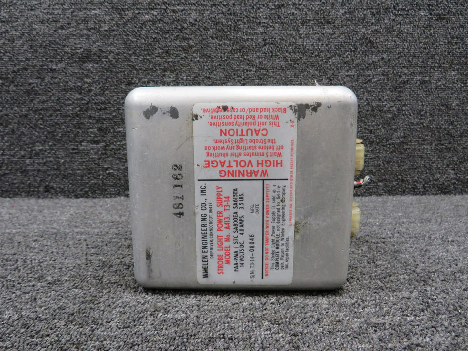 A413 T3-14 Whelen Strobe Light Power Supply (Core)