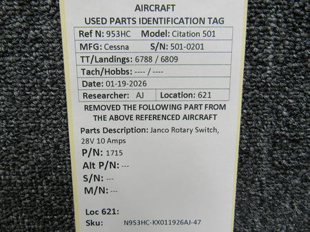 N953HC-KX011926AJ-47MB