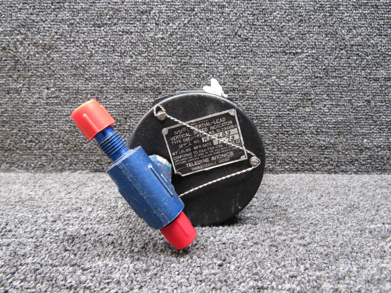 SLZ9669-1 Teledyne D6F Inertial-Lead Speed Vertical Speed