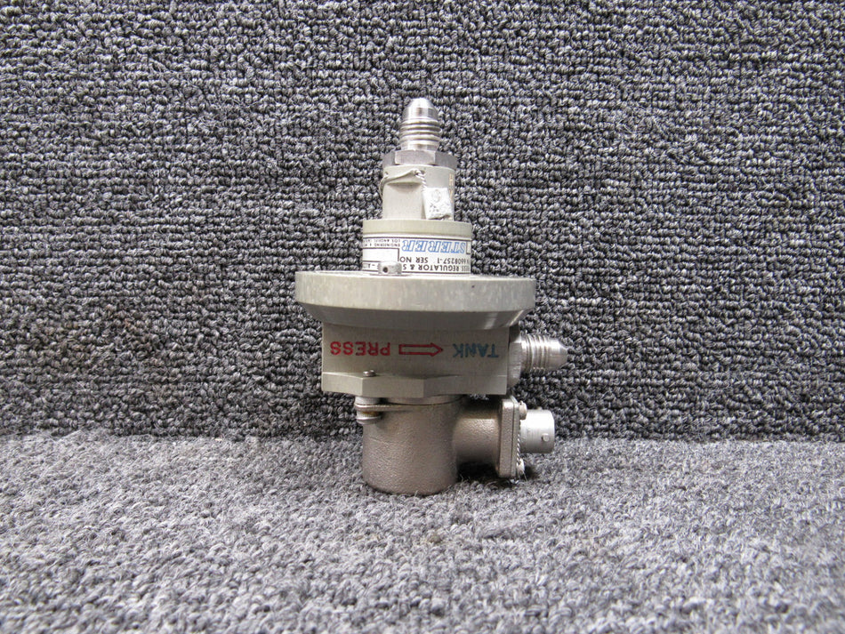 56410J Sterer Pressure Regulator & Shutoff Valve w Green Repairable Tag (Core)
