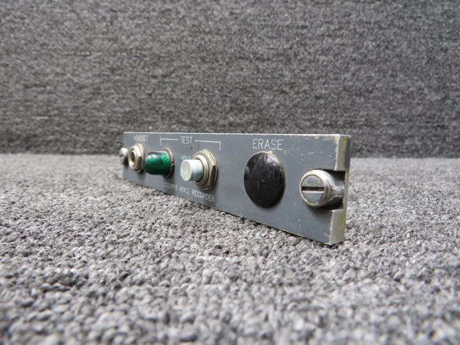 Falcon Cockpit Voice Recorder Control Head (No Part Number)