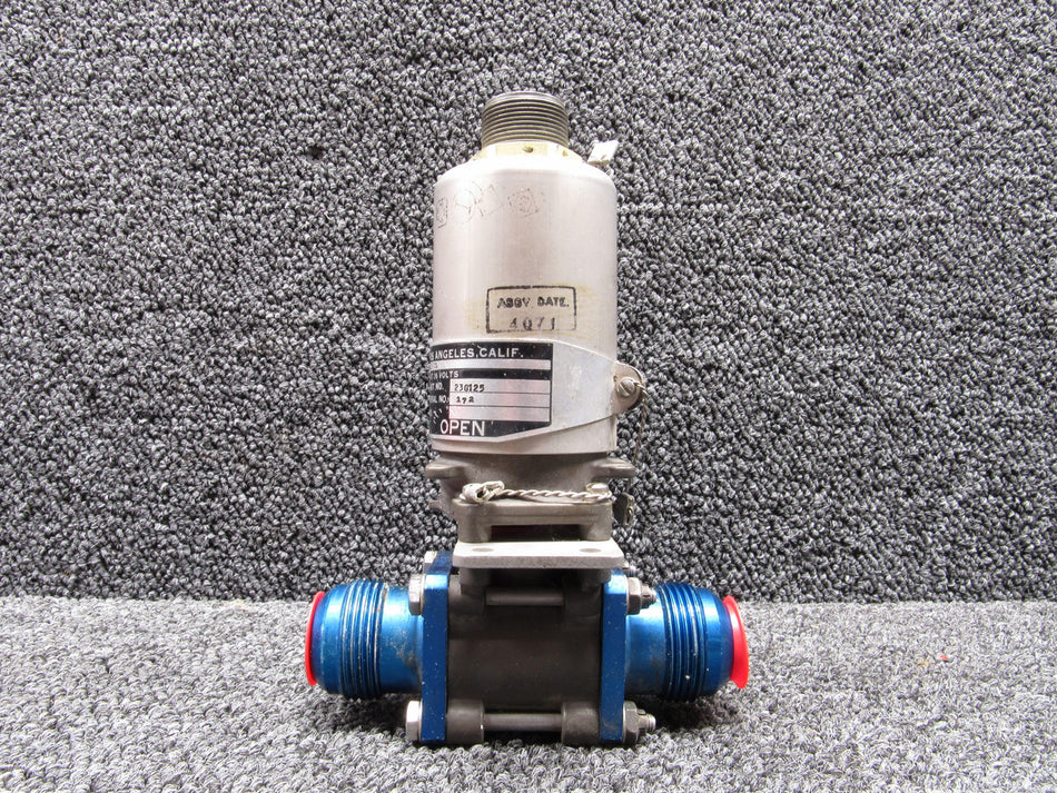 230125 (Alt: 9912014-1) Whittaker Controls Motor Actuated Valve (18-30 V)