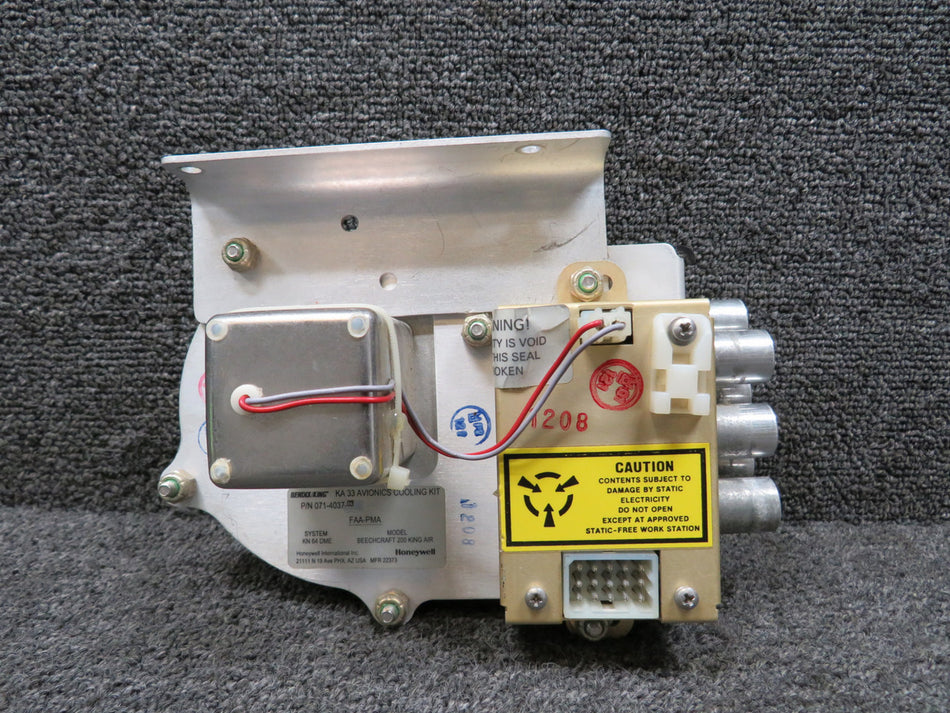 071-4037-03 Honeywell Avionics Cooling Fan with Green Repairable Tag (Core)