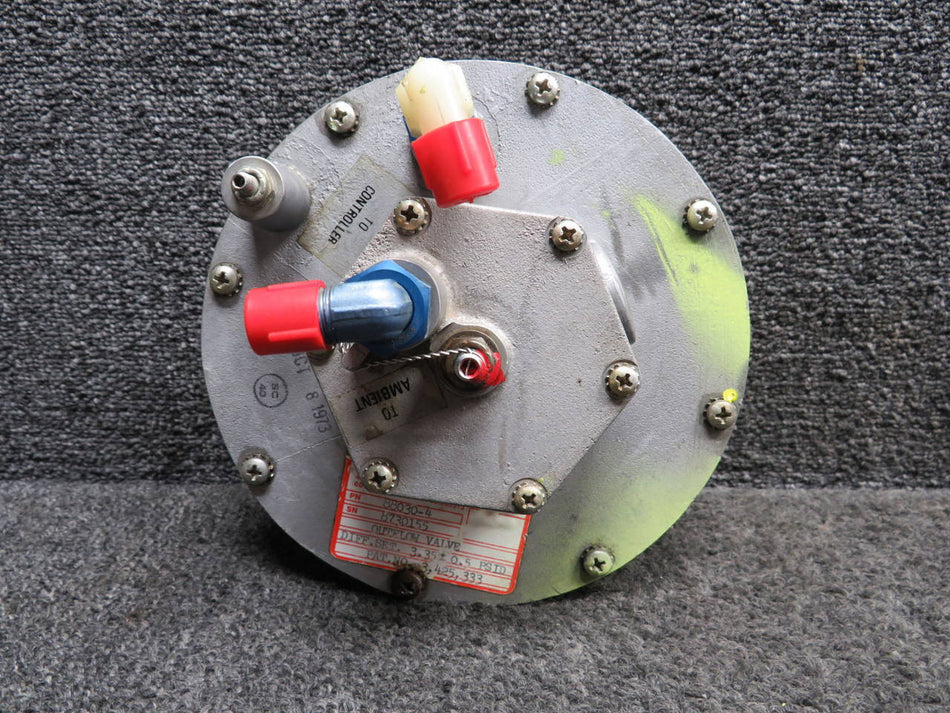 88030-4 (Use: 05E05-2) Cessna T337G Janitrol Valve Safety Outflow