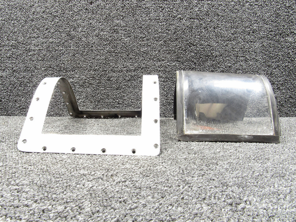 35-115210-10 Beechcraft 35 Light Cover and Frame Assembly LH