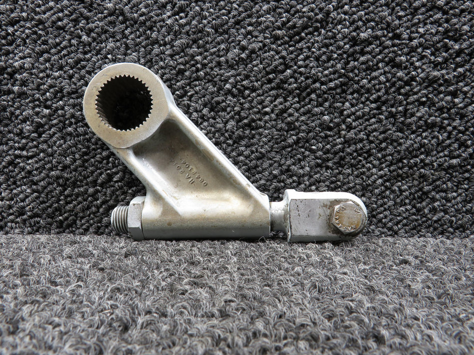 0842104-2 (Alt: 0842104-3) Cessna C-421 Nose Gear Bellcrank Adjusting Assy