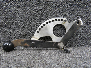 0713314-1, 0713315-5 Cessna 182M Cowl Flap Control Position Bracket with Lever