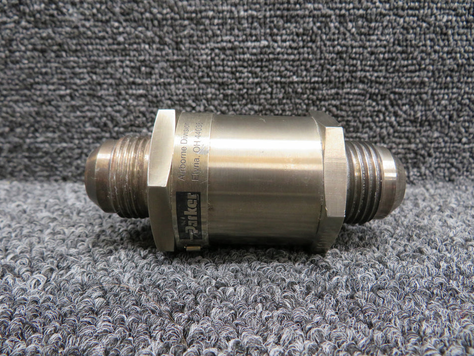 1H95-8 Parker Inline Check Valve with Green Repairable Tag (Core)