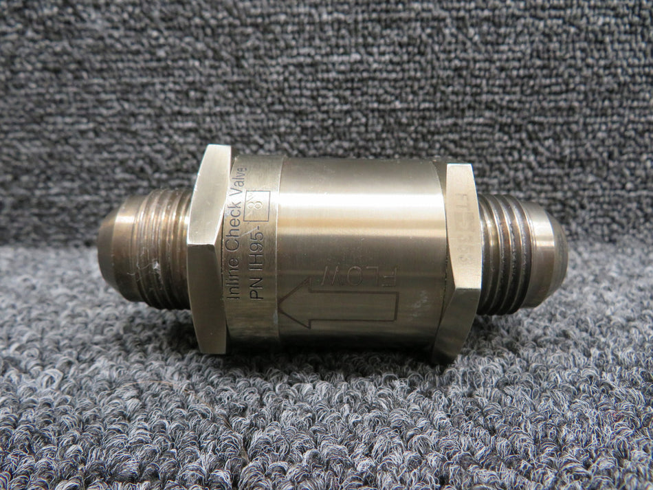 1H95-8 Parker Inline Check Valve with Green Repairable Tag (Core)