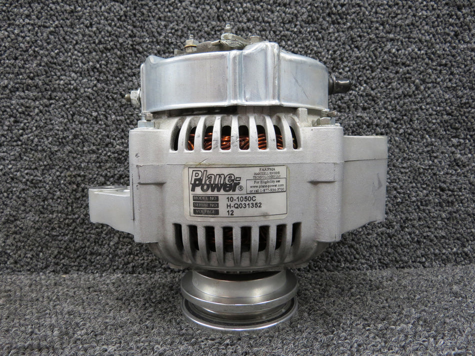 10-1050C Plane-Power Alternator Volts: 12 (SMOH: 957.39)
