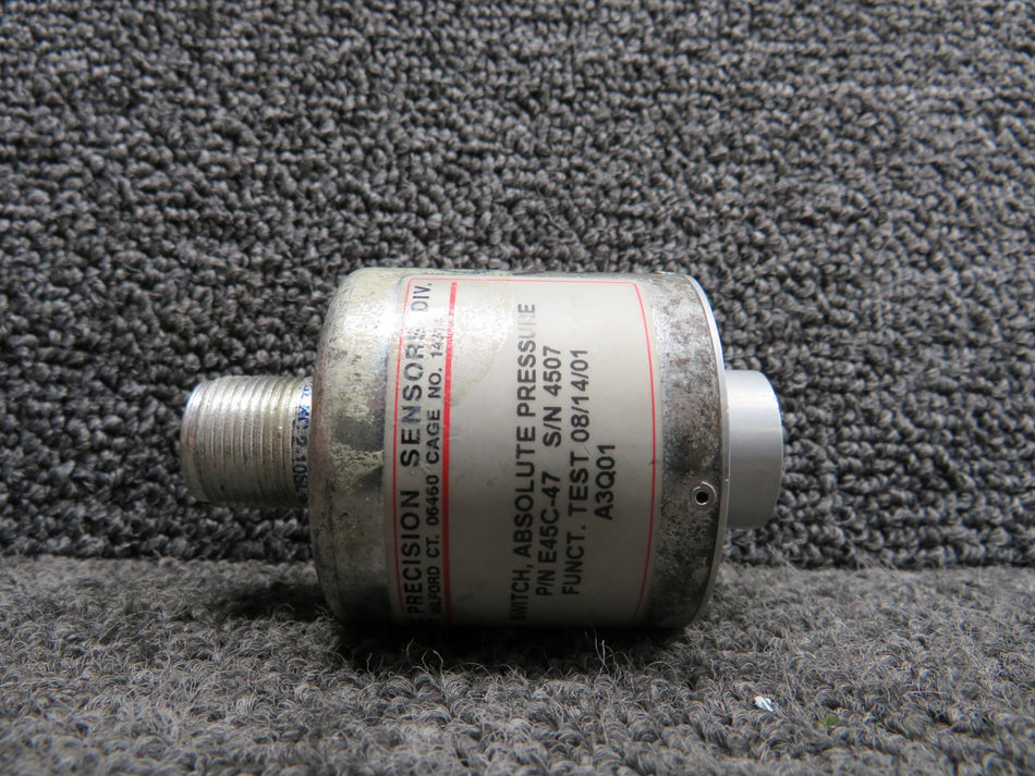E45C-47 Precision A3Q01 Absolute Pressure Switch w Green Repairable Tag (Core)