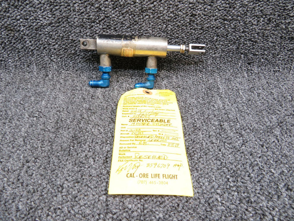10-23 Piper PA-31T Cleveland Master Cylinder Assembly with Yellow Tag (C20)