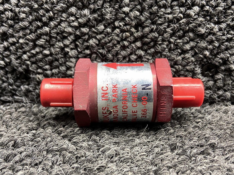 366-00 (Use: S2218-4) Dukes Fuel Check Valve