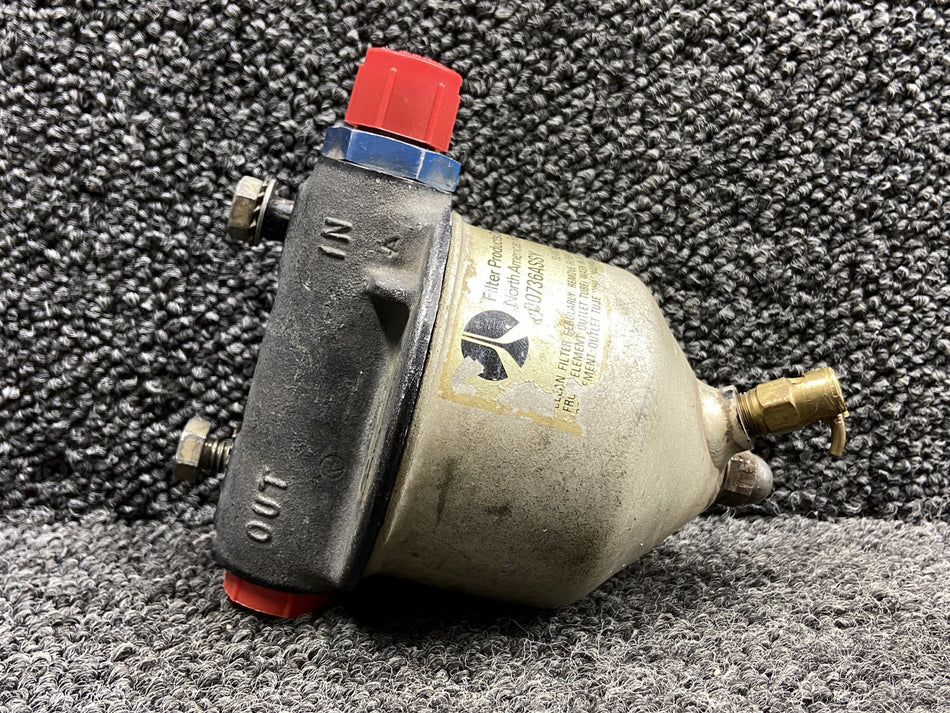 00736 (Alt: 74134-004) Air-Maze Fuel Filter Assembly