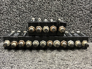Wood Electric Push to Reset Circuit Breaker Set (Amps: 5, 10)