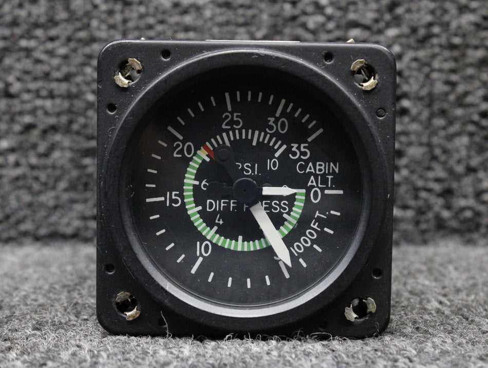 3000 (Alt: 27-84253-1) United Cabin Altitude and Differential Pressure Indicator