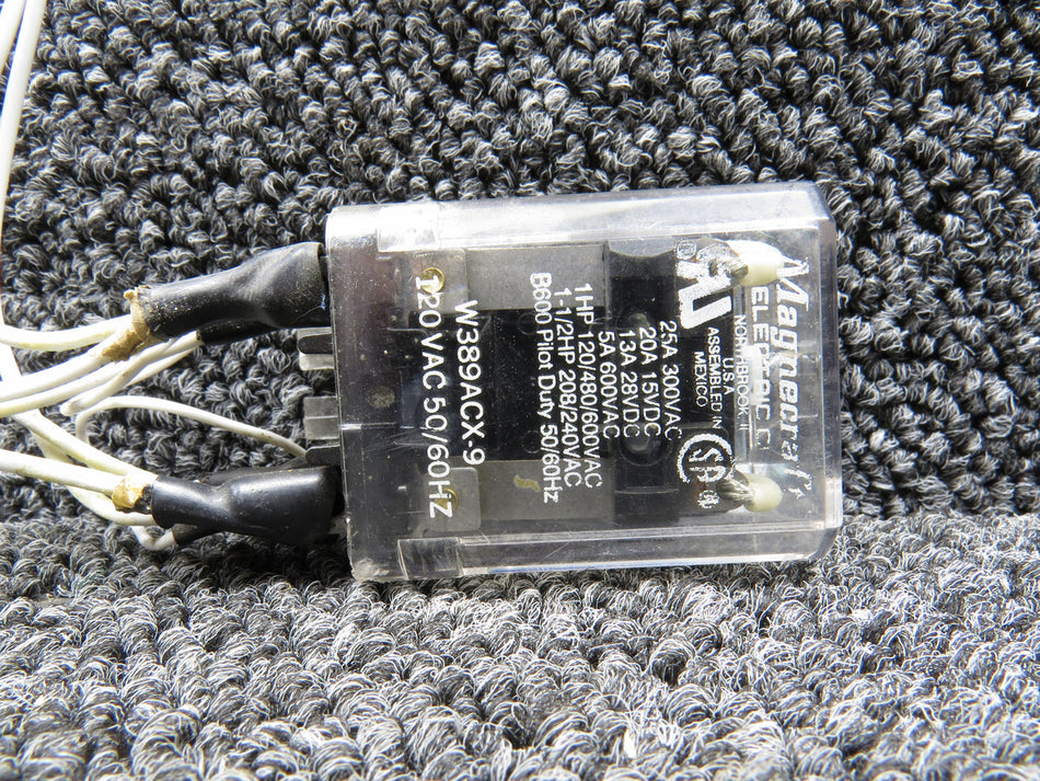 W389ACX-9 Magnecraft Relay Assembly (Volts: 28, Amps: 13)