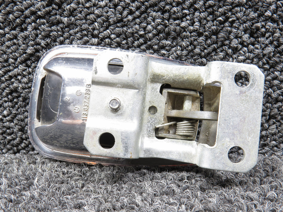 Piper Inner Door Handle Latch with Escutcheon, Trim Plate