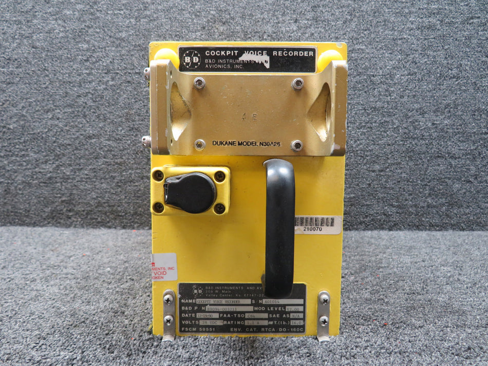 1600-01 Universal CVR-80 Cockpit Voice Recorder
