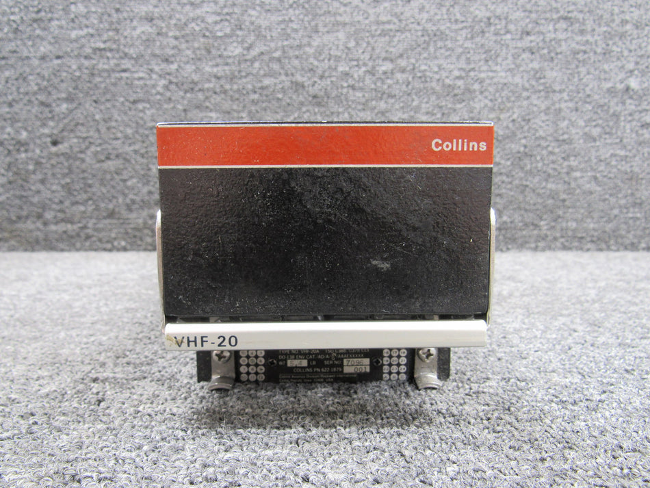 622-1879-001 Collins VHF-20A VHF Transceiver with Mods and Green Tag (Core)