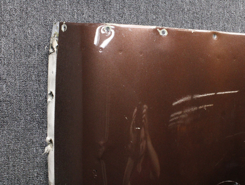25250-004 Piper PA30 Engine Nacelle Lower Cowl Assembly LH with Flap (Patched)