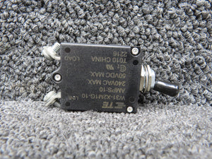 W31-X2M1G-10 Tyco Toggle Circuit Breaker (Amps: 10)