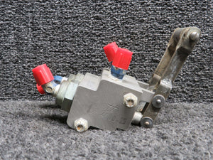 491-957 (Alt: 4500-25) Piper Dual Parking Brake Valve Assembly