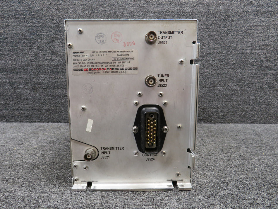 064-1017-01 Bendix King Power Amplifier w Mods & Green Repairable Tag (Core)